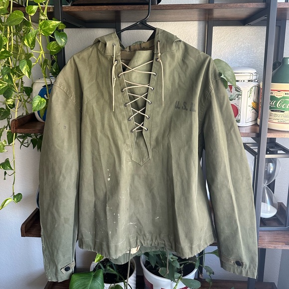 NAVY Other - RARE WWII US Navy Department Contract NXSX 55552 USN Deck Jacket